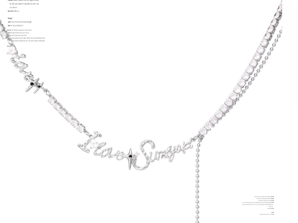 Ins Style Personalized Simple Necklace Clavicle Chain