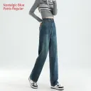 Nostalgic Blue Pants Regular