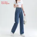 Retro Blue Pants Regular