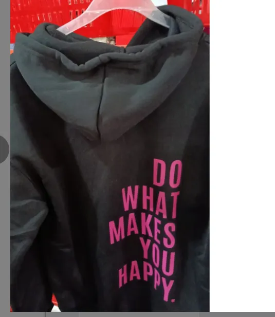 Do What Makes You Happy Sweatshirt Black Hooded - Shop at LoveMi