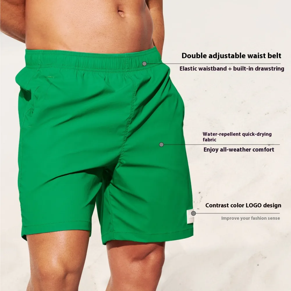 Men's Quick-drying Sports Casual Soakable Beach Shorts
