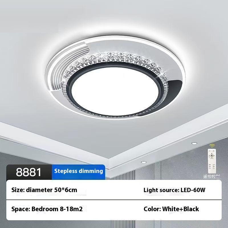 Living Room Modern Minimalist Ceiling Lamp Crystal