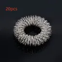 Silver 20Pcs