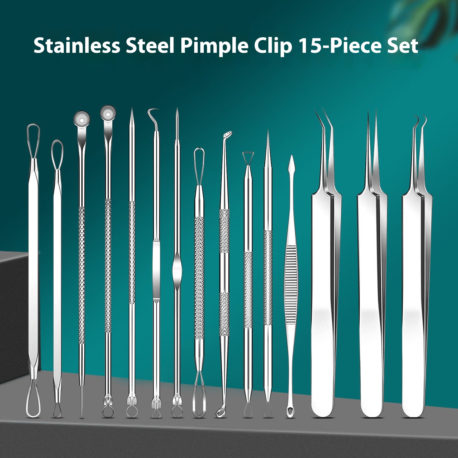 Stainless Steel Portable Blackhead Removing Acne Beauty Tool