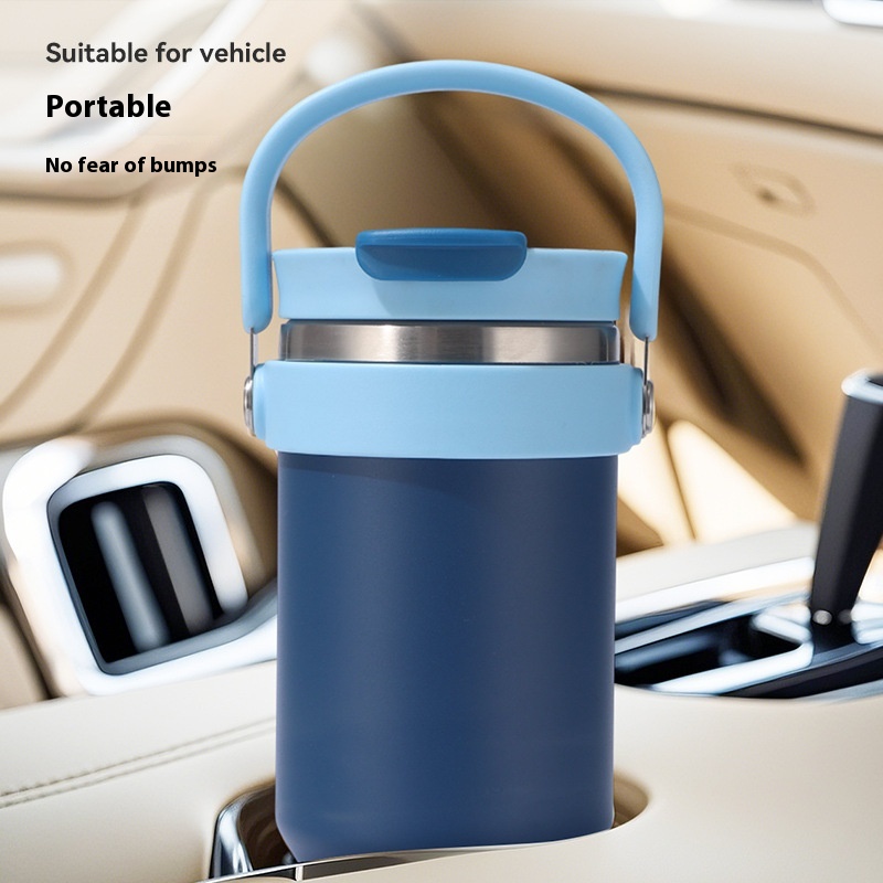 Large Capacity Double Drinking Cup Car Cup Good-looking