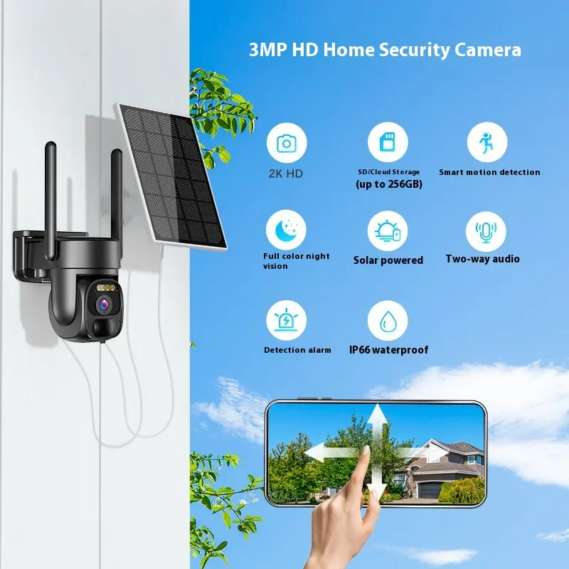 Wireless Camera Home Security HD Night Vision