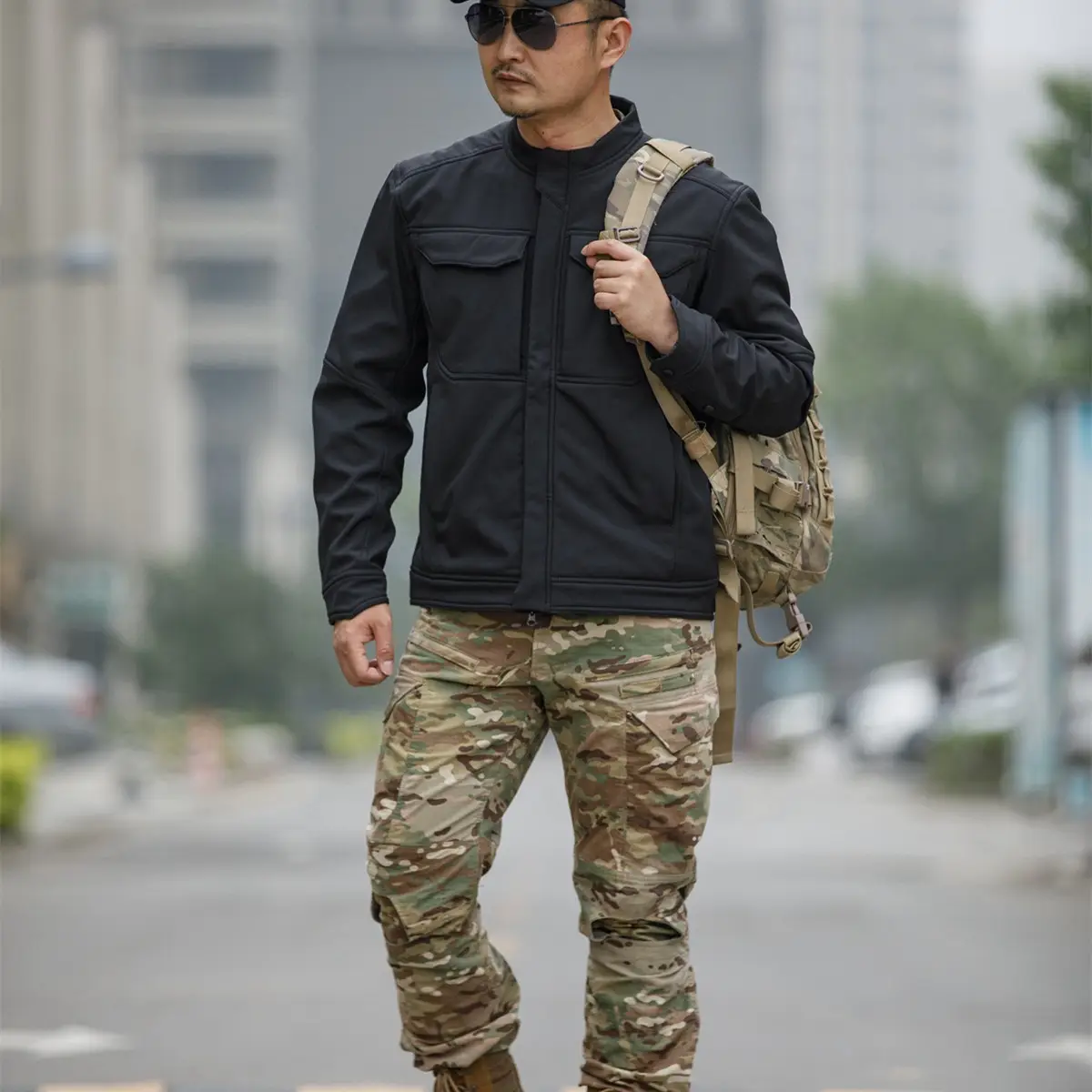 Bone Frog Peak Breaker Soft Shell Jacket