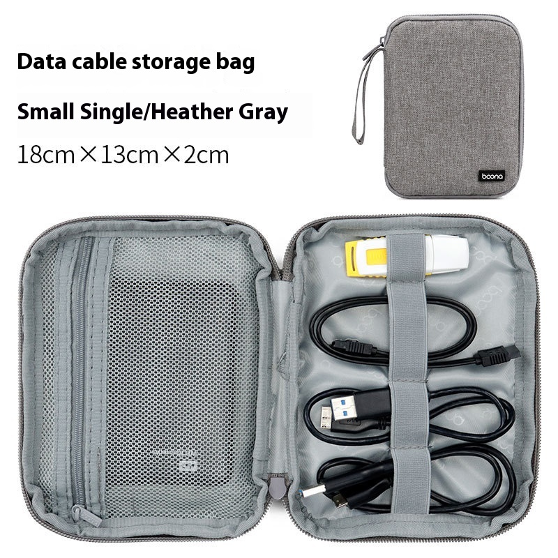 Data Cable Storage Bag Headset Ipad Tablet Digital Portable Protective Sleeve