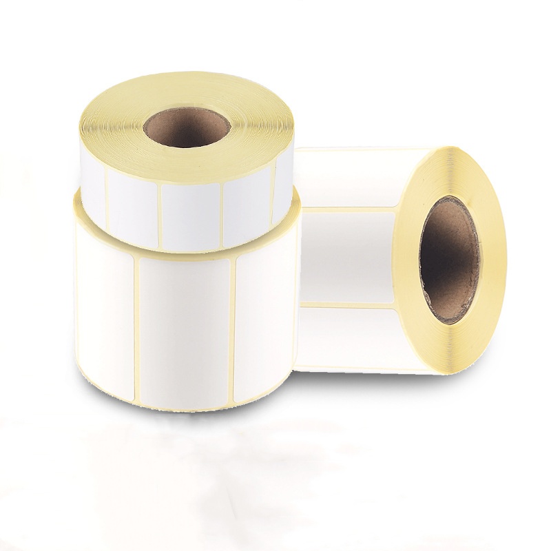 Self-adhesive Label Yellow Bottom Glassine Thermal Paper
