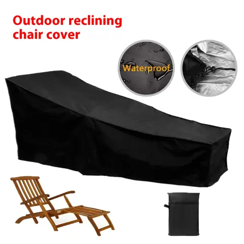 Outdoor Sun Waterproof Recliner Cover Garden Furniture Dustproof