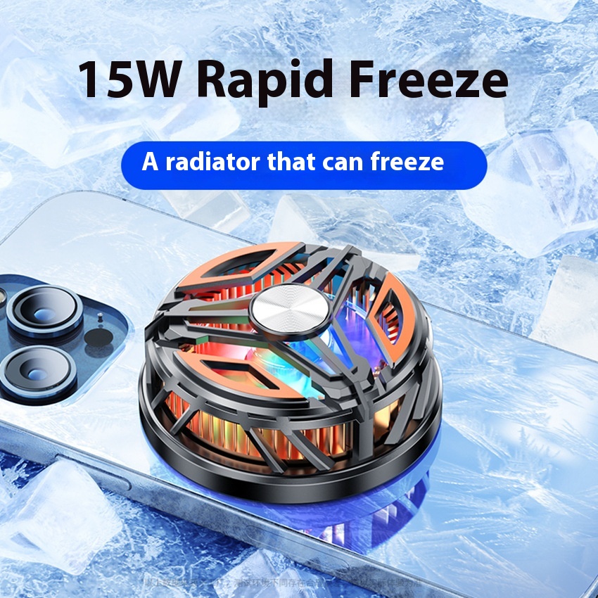 AI Frequency Conversion Mobile Phone Radiator Semiconductor Live Cooling Cooler 3
