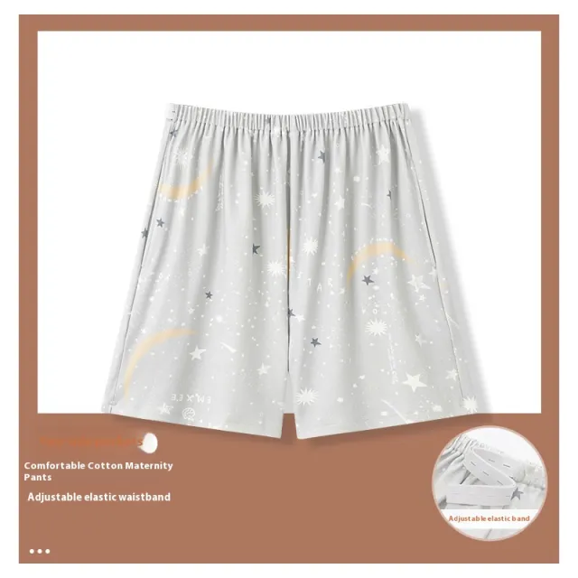Summer New Pregnant Women Adjustable Cartoon Pajama Pants Thin Hd5303Color Xl - Shop at LoveMi