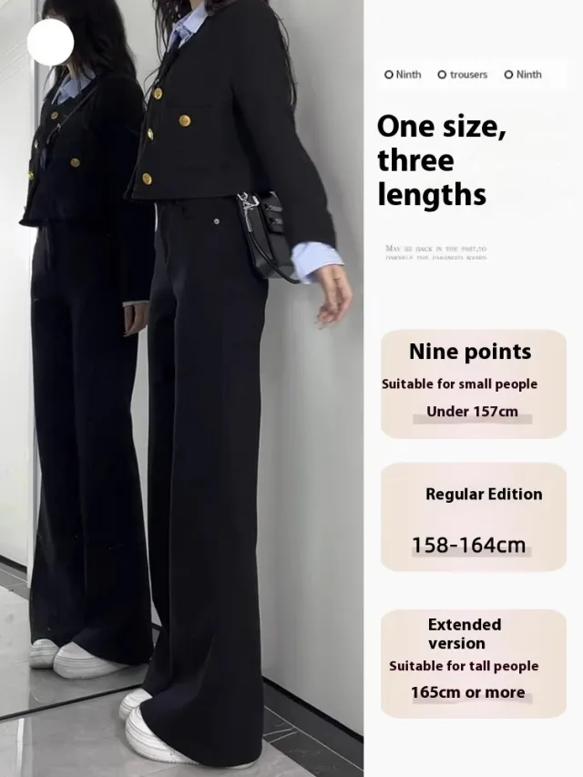 Plus Size Plump Girls Stretch Slimming Pear Shapes Flared Pants Black - Shop at LoveMi