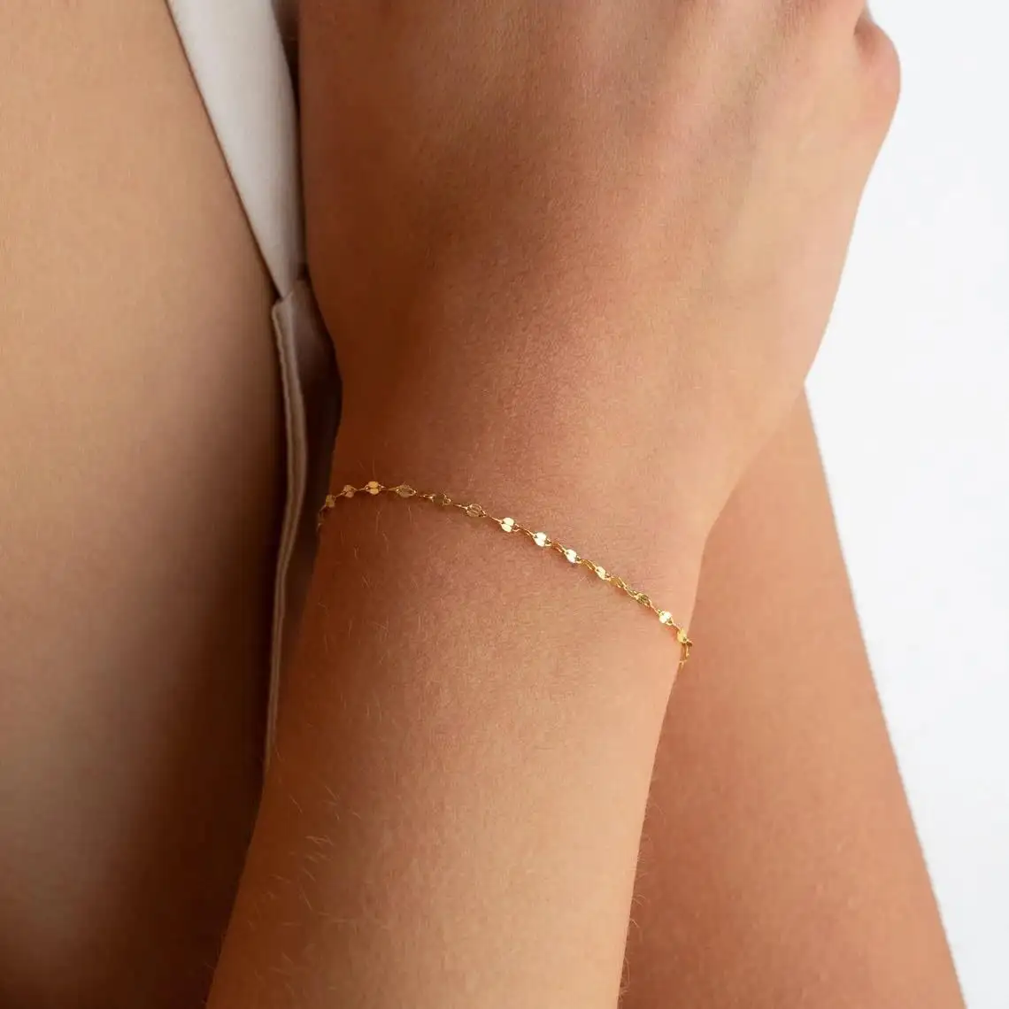 Bracelet Commuting Fashion Chain Simple Gold