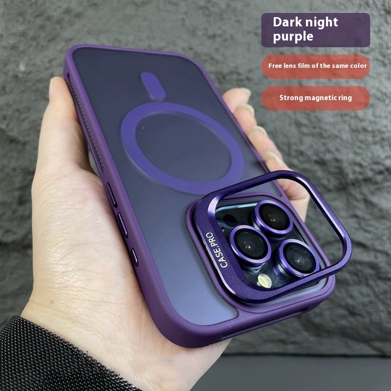 New Lens Cover Bracket Magnetic Phone Case - Image 2