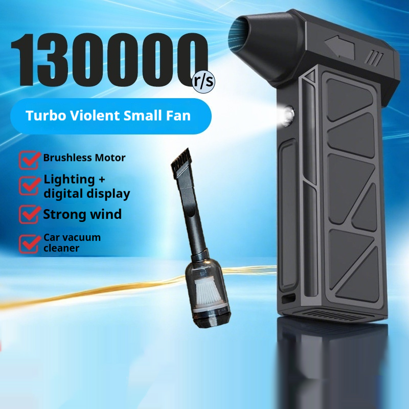 New High-speed Mini Usb Charging Car Camping Small Handheld Fan