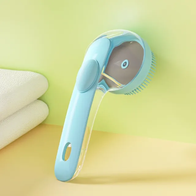 Silicone Pet Dog Bath Cat Pet Brush Blue - Shop at LoveMi