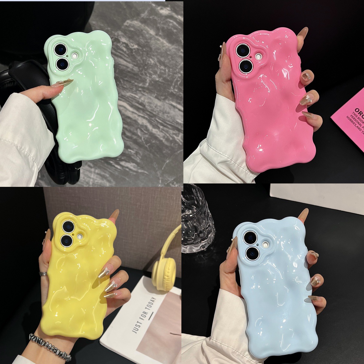 Creative And Versatile Macaron Solid Color Phone Case - Image 6