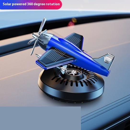 Rotating Solar Power Vehicle Perfume Holder Decoration Ornaments