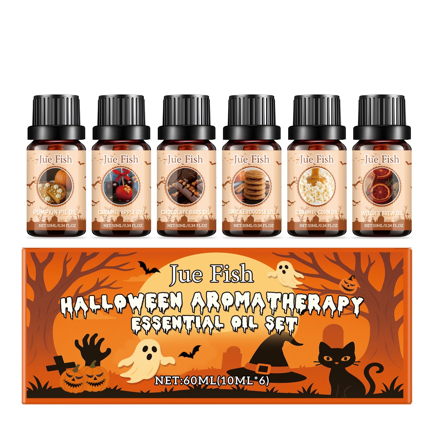 Halloween Aromatherapy  Oil Set For Home Use