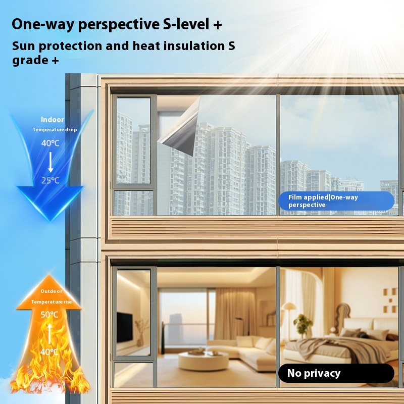 Window Glass Sunscreen Heat-insulating Film