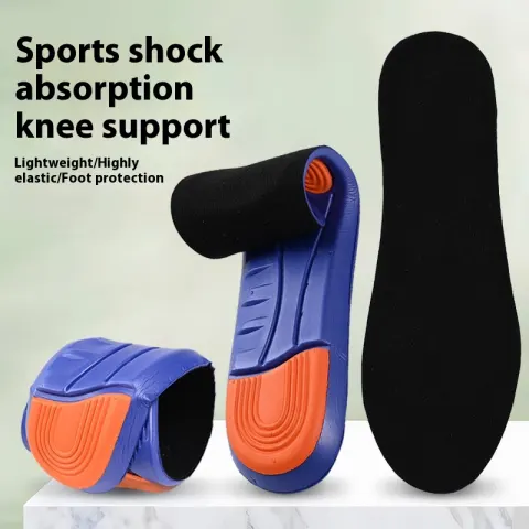 Shock-absorbing Breathable Insole with Holes