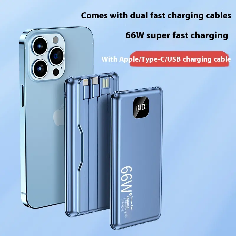 PD66W Fast Charge Power Bank 20000 MA