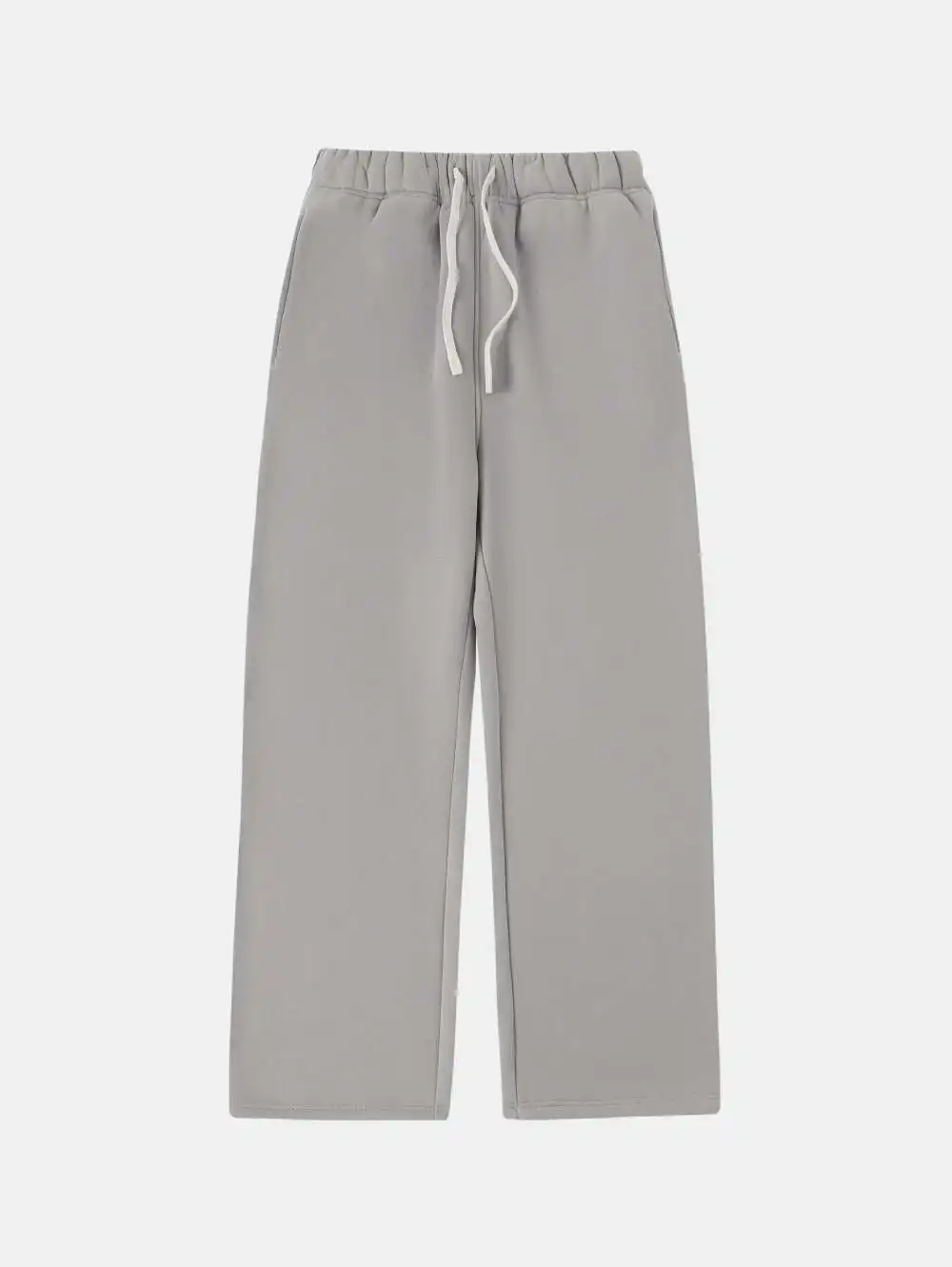 Men's Drawstring Elastic Fleece-lined Sweatpants