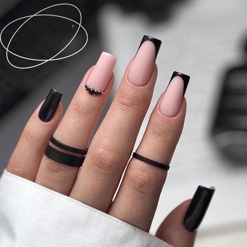 Nail Tip Finished Wearable Short Square