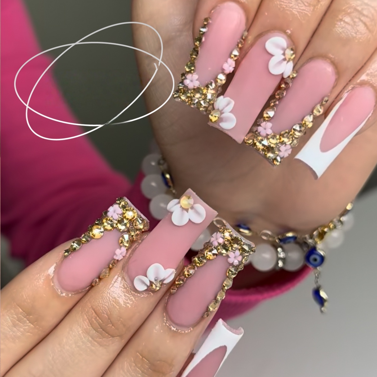 Nail Tip Finished Wearable Short Square