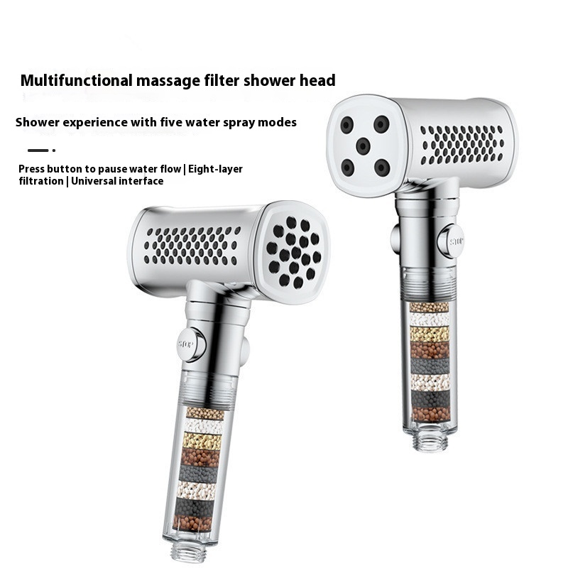 Omahawk Supercharged Shower Antibacterial Water Purification Chlorine Removal