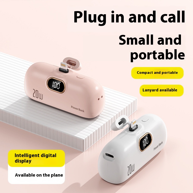 Mini-portable Small Capsule Power Bank
