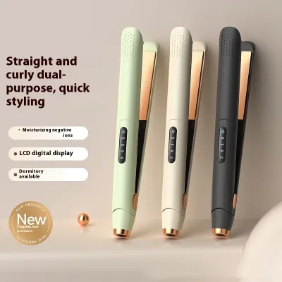 LCD Screen Hair Straightener Multi-gear Temperature Control Dual-use