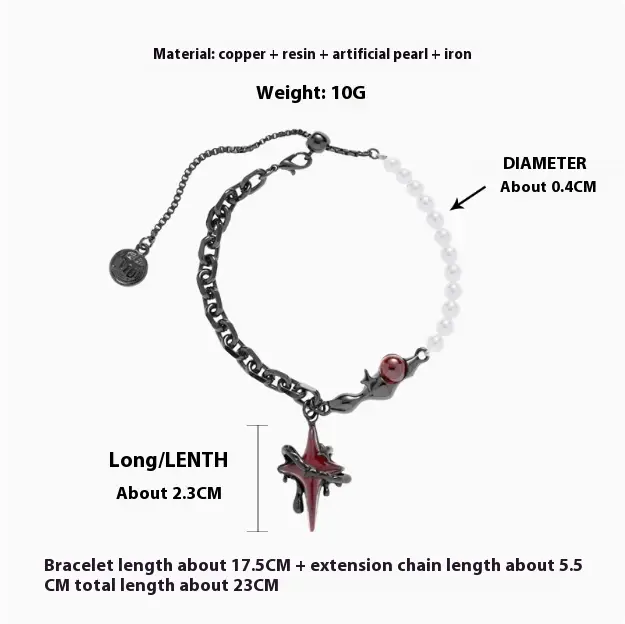 Unique Dark Style Light Luxury Niche Exquisite Personality High-end Bracelet
