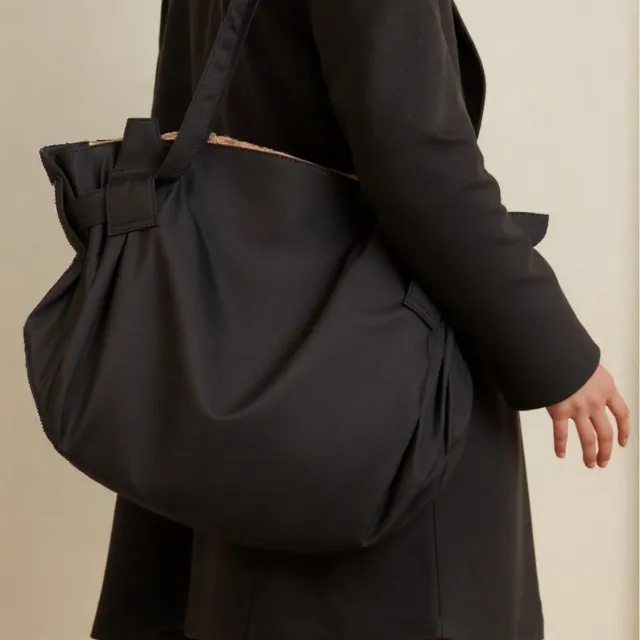 Travel Camping Storage Large Capacity Shoulder Crossbody Luggage Women's Bag Black - Shop at LoveMi
