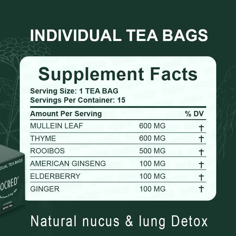 Home Sugar Free Hairy Flower Tea Bag