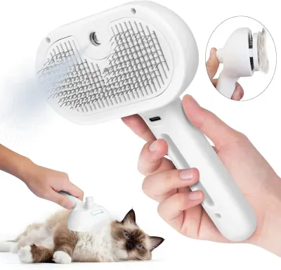 Pets Spray Hair Comb Pet Hair Remover Cleaning Brush Cats Grooming Dog Accessories Tools Dematting Water Mist Humidifier Comb Pet Supplies