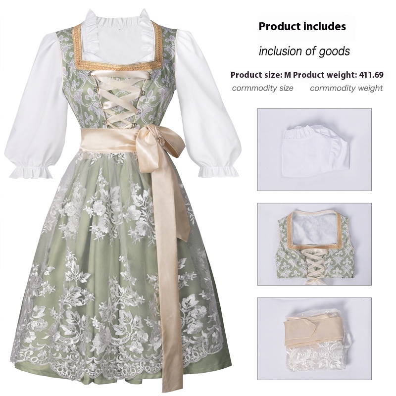 Halloween German Beer Festival Split Code Suspender Suit