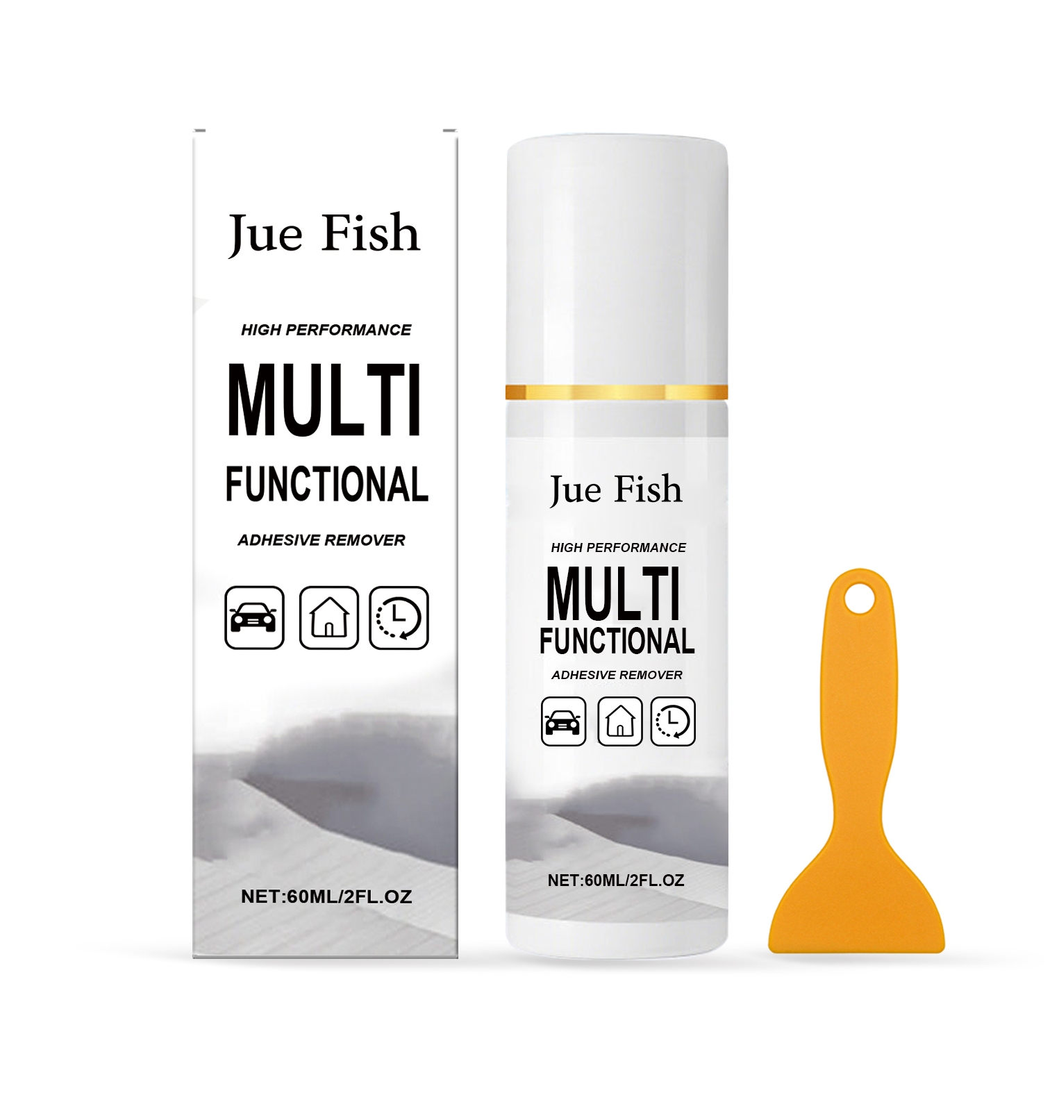 Multi Effect Adhesive Stain Cleaner Quickly Decomposes