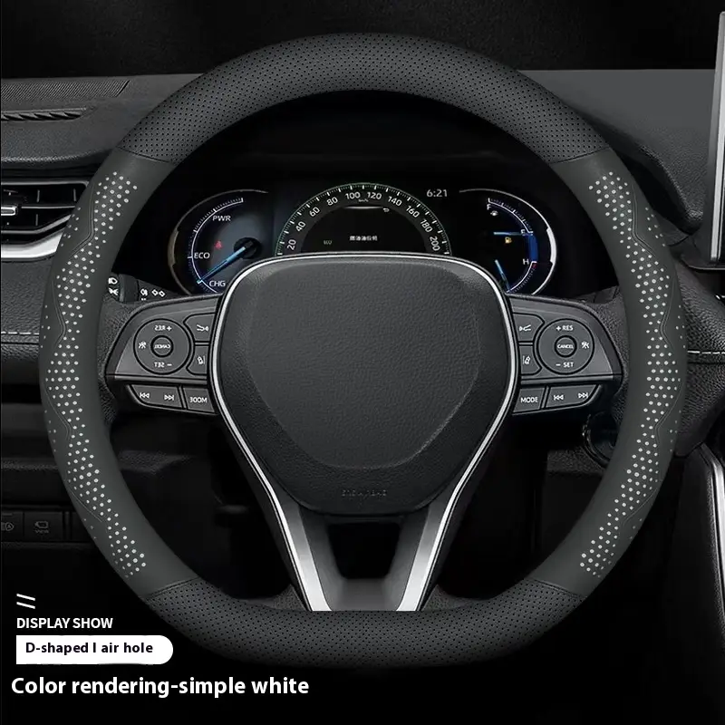Car Steering Wheel Cover For Four Seasons Non-slip Breathable Comfortable