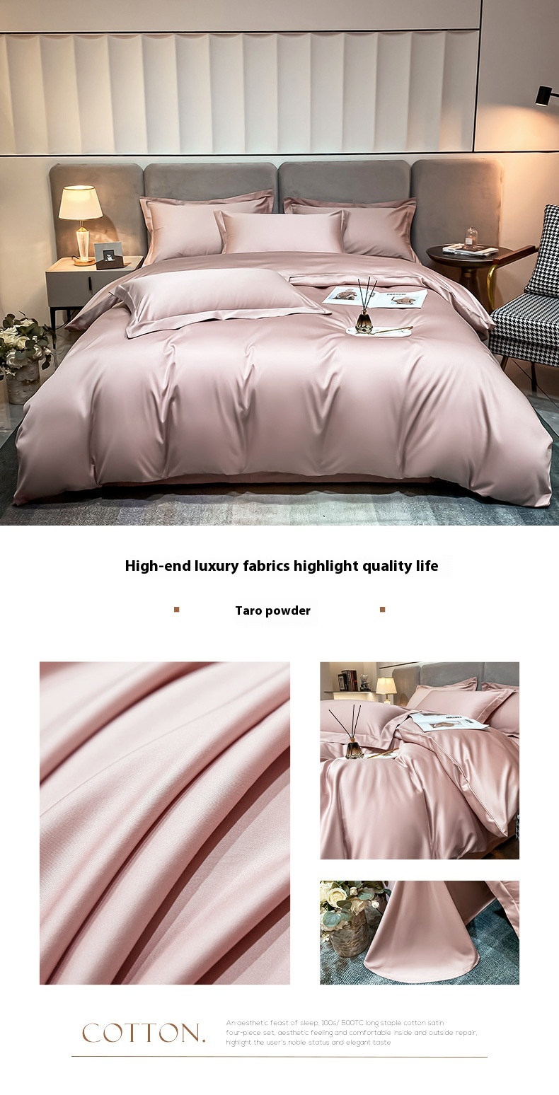 Egyptian Long-staple Satin Fabric Cotton