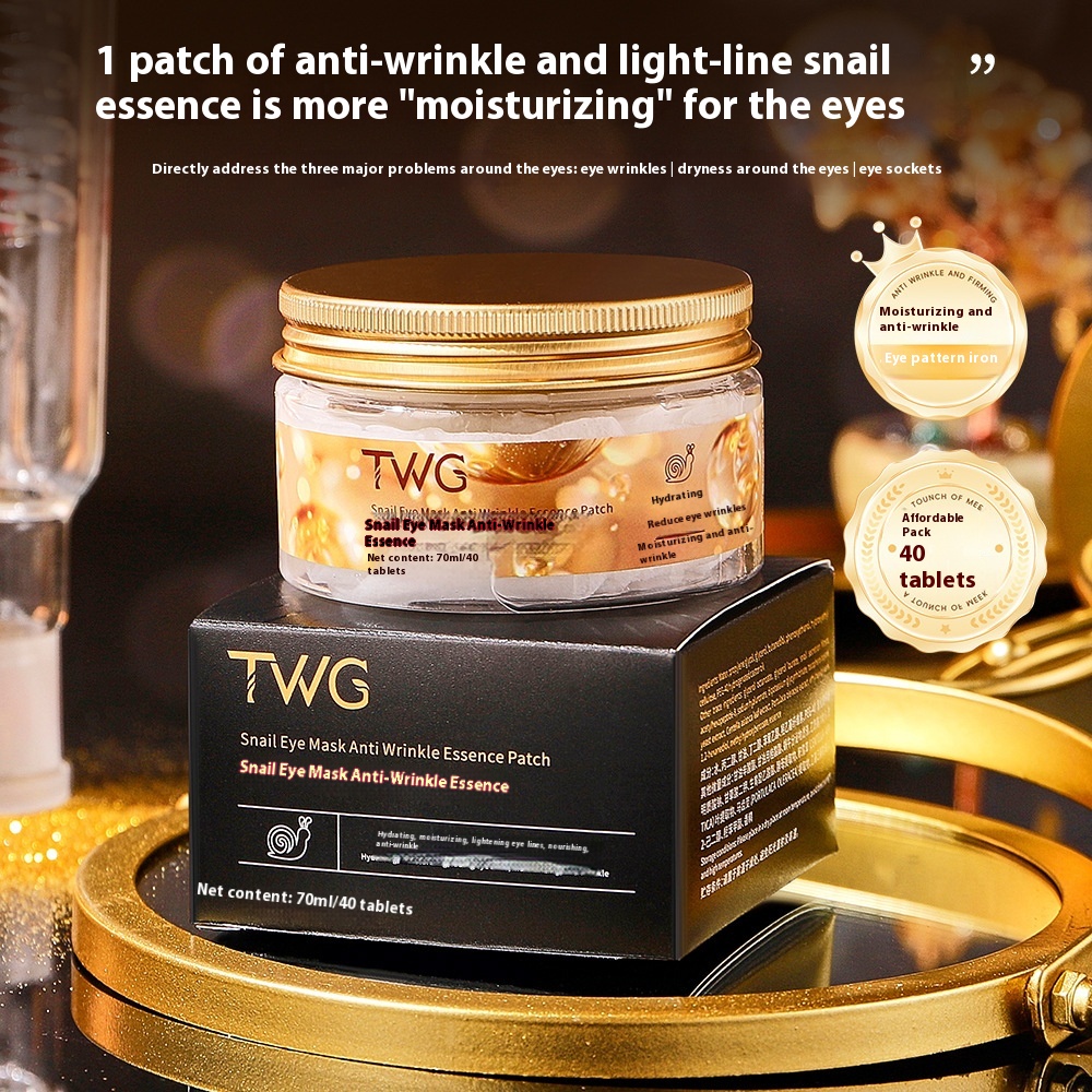 Snail Eye Mask Anti-Wrinkle Essence Paste Hydrating And Moisturizing Improve Dark Circles Eye Lines Essence Paste