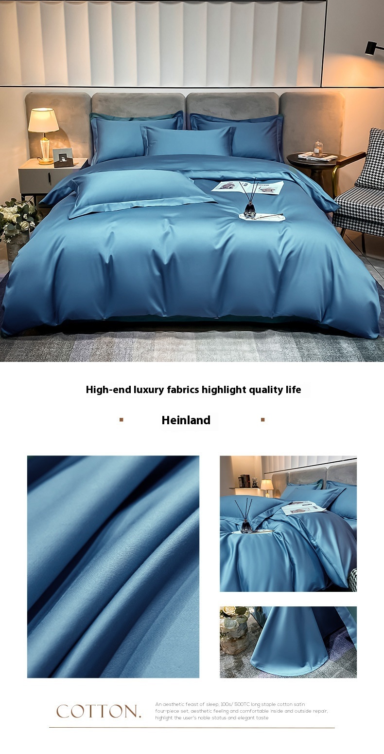 Egyptian Long-staple Satin Fabric Cotton