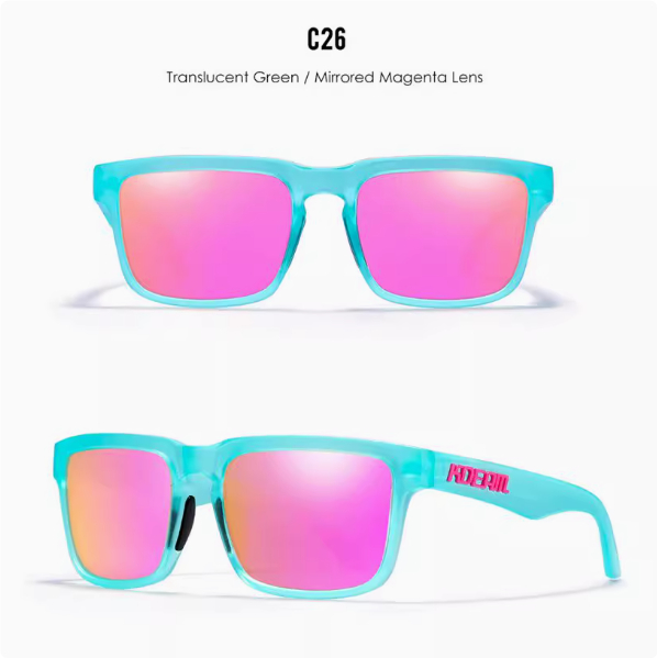 Men And Women Dazzling Color Polarized Sunglasses - Image 11