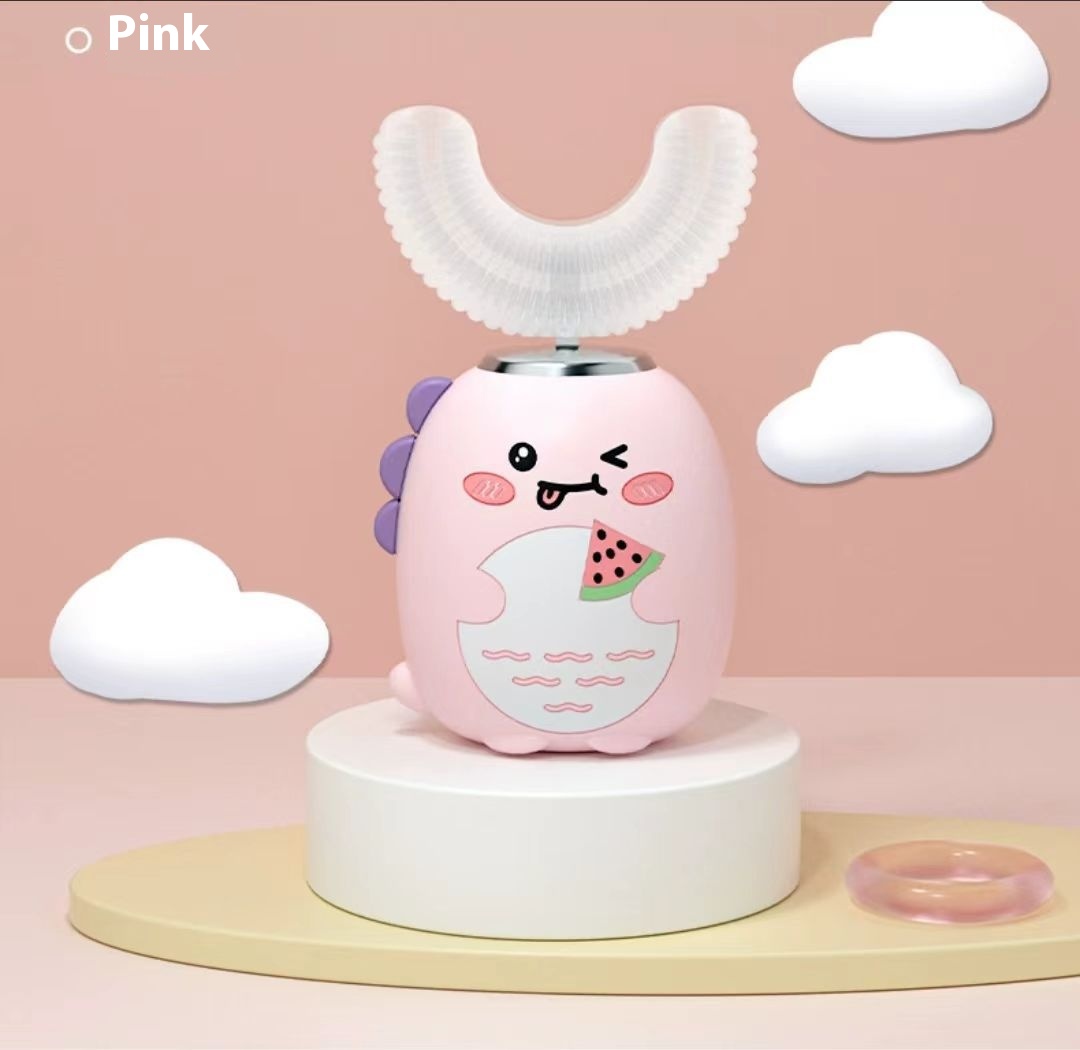 Ultrasonic Children's Integrated U-shaped Electric Toothbrush Rechargeable