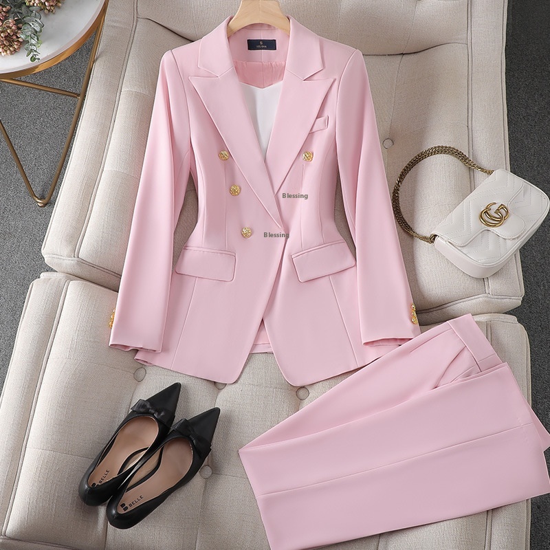 Women's Fashion High-end Temperament Formal Suit