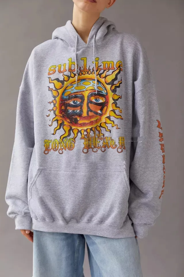 Women's Letter Printed Hoodie Light Gray - Shop at LoveMi