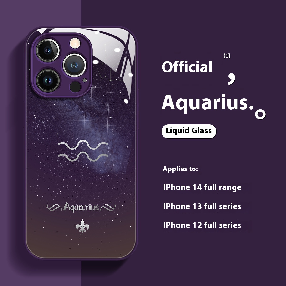 Constellation Symbol Phone Case Liquid Glass - Image 9