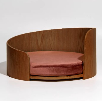 Cathouse Doghouse Removable Solid Wood Cat Bed