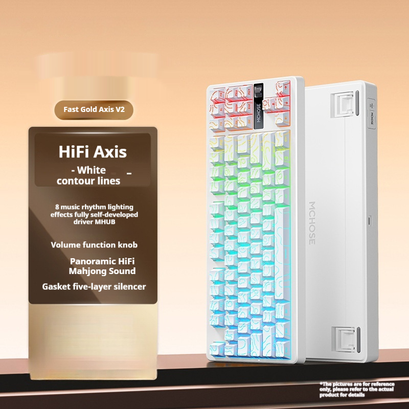 Mechanical Keyboard Side Engraving Customized Wireless Bluetooth Dedicated - Image 13